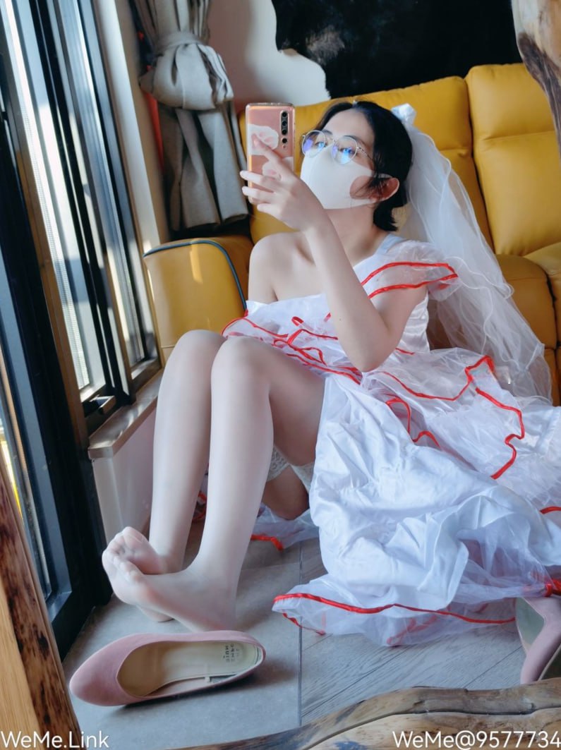 #奶咪 微密圈NO.003期 油丝婚纱【27P】 - 7
