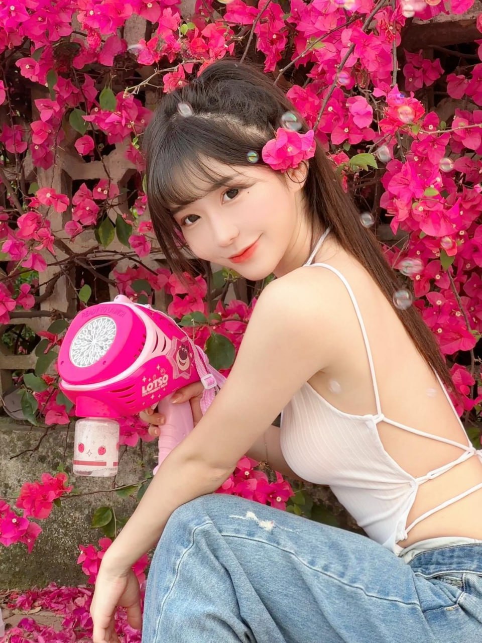 抖音520W粉 #希希3 微密圈NO.006期 露背少女【18P】 - 3
