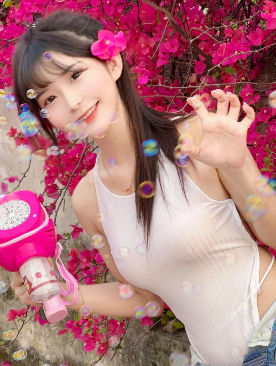 抖音520W粉 #希希3 微密圈NO.006期 露背少女【18P】 - 5