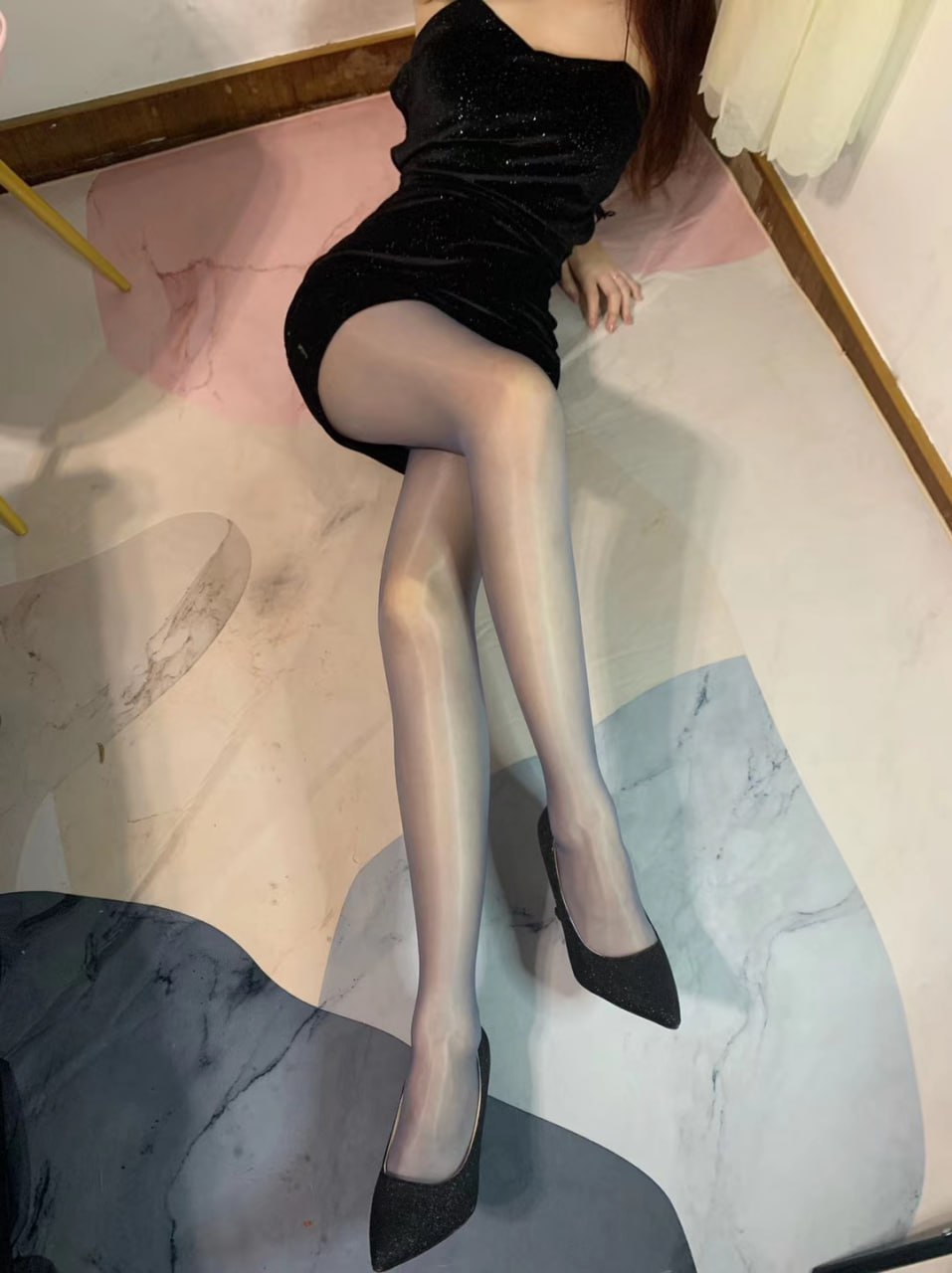 #提袜少女 专场No.020期 超薄紫丝美腿【13P】 - 3