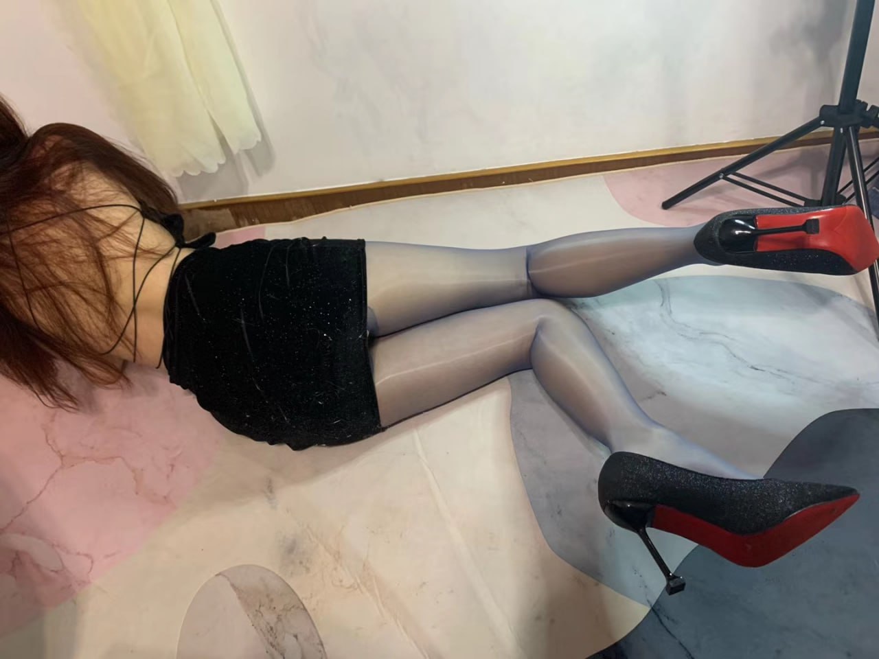 #提袜少女 专场No.020期 超薄紫丝美腿【13P】 - 4